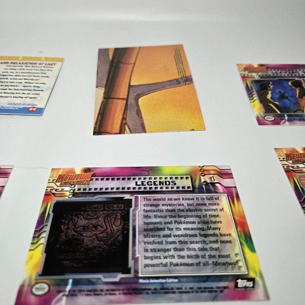 🎬 Pokémon: The First Movie – Opened 8-Card Pack w/ Foil – Vintage Topps - Picture 7 of 17